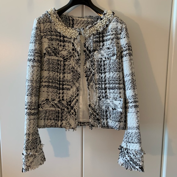 [Reserved] Tweed jacket with pearls - Available until Nov 15 - Picture 6 of 6